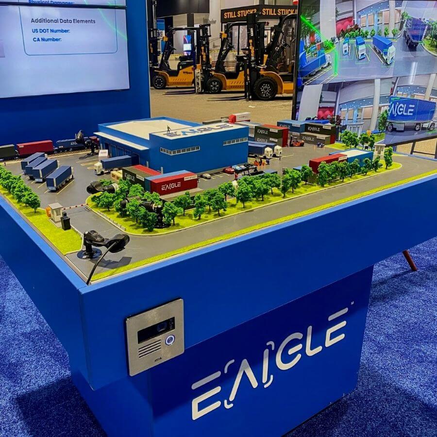 Logistics Center Interactive Scale Model