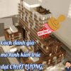 cách đánh giá một mô hình kiến trúc đạt chất lượng