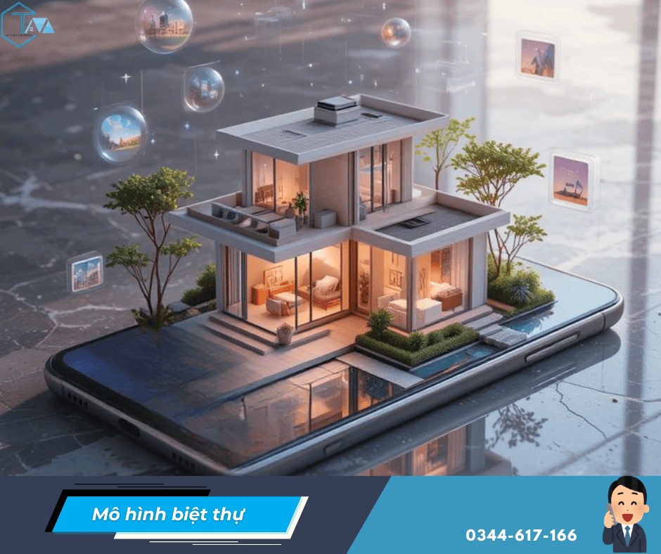 mô hình biệt thự